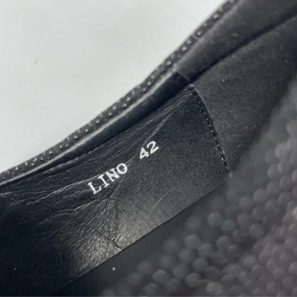 NWOT FIRENZE Lino Suede Loafer Black - Picture 8 of 9